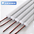 BARRA LED 4014 - 12v - 6000K - BRANCO FRIO - 75cm - 21w - COM CALHA DE PROTEÇÃO LEITOSA - Imagem 1