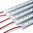 BARRA LED 4014 - 12v - 6000K - BRANCO FRIO - 25cm - 7w - COM CALHA DE PROTEÇÃO TRANSPARENTE - Imagem 1