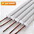 BARRA LED 4014 - 12v - 3000K - BRANCO QUENTE - 25cm - 7w - COM CALHA DE PROTEÇÃO LEITOSA - Imagem 1
