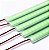 BARRA LED 5054 - 12v - VERDE- 75cm - 13,5w - COM CALHA DE PROTEÇÃO LEITOSA - Imagem 1
