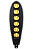 LUMINÁRIA PÚBLICA LED COB 300W - 3000K- BRANCO QUENTE - BIVOLT - Imagem 1