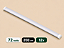 LUMINÁRIA LED SLIM 12 VOLTS - 72 WATTS - 200 CM - 6500K - BRANCO FRIO - Imagem 1