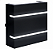ARANDELA QUADRO SLIM ALUM 120X120MM G9 SOQUETE 159411-01 - Imagem 1