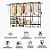 ARARA GUARDA ROUPAS XC-GR-02 - Imagem 2