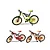 BICICLETA DE METAL #3 TK-AB6891 - Imagem 1