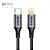 CABO MIDNIGHT TIPO C P/ LIGHTNING CB-362C PRETO - Imagem 1