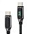 CABO TIPO C P/ C COM LED TURBO KD-100CL - Imagem 1