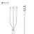 CABO TRI BRAIDS PRO CB-504 BRANCO - Imagem 1
