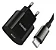 CARREGADOR TURBO VOLT MAX CRG-211CC TIPO C PRETO - Imagem 1