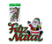 CARTAZ NATALINO 30X18CM NS330517 - Imagem 1