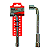 CHAVE BIELA VAZADA TIPO L 13MMX125MMX40MM BFH2090 - Imagem 1