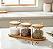 CONJUNTO COM 3 PORTA CONDIMENTO POT031 - Imagem 2