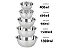 CONJUNTO DE TIGELAS  HM-314 - Imagem 3