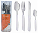 CONJUNTO DE UTENSILIOS 16 PÇS CRS-2670 - Imagem 1