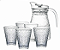 CONJUNTO JARRA COM 4 COPOS JAR003 - Imagem 1