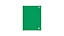 CADERNO COSTURADO 96 FOLHAS VERDE 9-1212-9 - Imagem 1