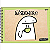 CADERNO DE DESENHO E CARTOGRAFIA THE FLORK COMPANY - Imagem 1