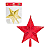 ENFEITE NATALINO ESTRELA PONTEIRA NS330633 - Imagem 1