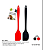 ESPATULA DE SILICONE 21,5CM - Imagem 1