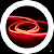 FITA DE LED NEON SLIM 8W/M 12V VERMELHO 20M 40071000 - Imagem 1