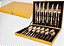 JOGO DE TALHERES COM MALETA 24PCS CA08279 - Imagem 1