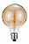 LAMPADA LED FILAMENTO G95 4W LUZ QUENTE 0327000 - Imagem 1