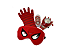 LUVA COM MASCARA SPIDER WL51187A - Imagem 1