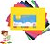 PAPEL CRIATIVO COLOR SET 25FLS YP8194 - Imagem 1