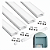 PERFIL SOBREPOR 40X20X2000MM BRANCO PXG-4020-M - Imagem 1