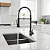 TORNEIRA GOURMET PRETA W-55-1 KGOLD - Imagem 1