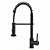 TORNEIRA GOURMET PRETO FOSCO W-18-1 KGOLD - Imagem 1