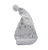 TOUCA NATALINA PLUSH C/ FLOCOS DE NEVE 2 CORES NS368633 - Imagem 1