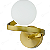 ARANDELA ORBITALIS DOURADO 6W EBAR80401 - Imagem 1