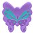BORRACHA BORBOLETA SORTIDO YP8202 - Imagem 2