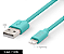 CABO DE CARREGAMENTO TURBO USB P/LIGHTNING KD-16A AZUL - Imagem 1