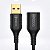 CABO EXTENSOR USB X USB 2M CB-708 PR - Imagem 1