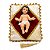 SAGRADO CORAÇÃO DE JESUS C/ DOURADO ALJ01B319GG-8.5 - Imagem 1