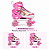 PATINS QUAD SEREIA ROSA 2649 TAM 30-33 - Imagem 3