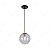 PENDENTE GLASS GLOBO ESFERA CRISTAL EBPT61619 - Imagem 1