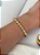 Bracelete Semijoia Ou ro 18K Cravejado com Strass 89013059 - Imagem 1