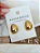 Brinco Semijoia Gota Martelada 0891767 - Imagem 1