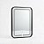 ESPELHO COM LED 40X60CM HAIR BRASIL AIH1864A - Imagem 1