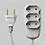 EXTENSÃO CABO ONEX 2M BRANCA EX-5604 - Imagem 1