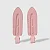 HAIR CLIP OCEANE ROSA - Imagem 1