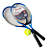 HX-626 - CONJUNTO DE 3 PECAS DE ARTIGO DE TENIS 2 RAQUETES E 1 BOLA, ACONDICIONADO EM CAIXAS - Imagem 1