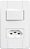 INTERRUPTOR 1 TEC + TOMADA 10A 2006 - Imagem 1