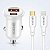 KIT CARREGADOR VEICULAR TURBO HS-519I IOS E USB - Imagem 1