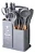KIT DE UTENSILHOS CALIFORNIA CINZA 7627 - Imagem 1