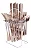 KIT TALHERES INGLATERRA ROSE GOLD 8423 - Imagem 1