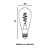LAMPADA SMART INFINITY st64 6W 60072000 - Imagem 2